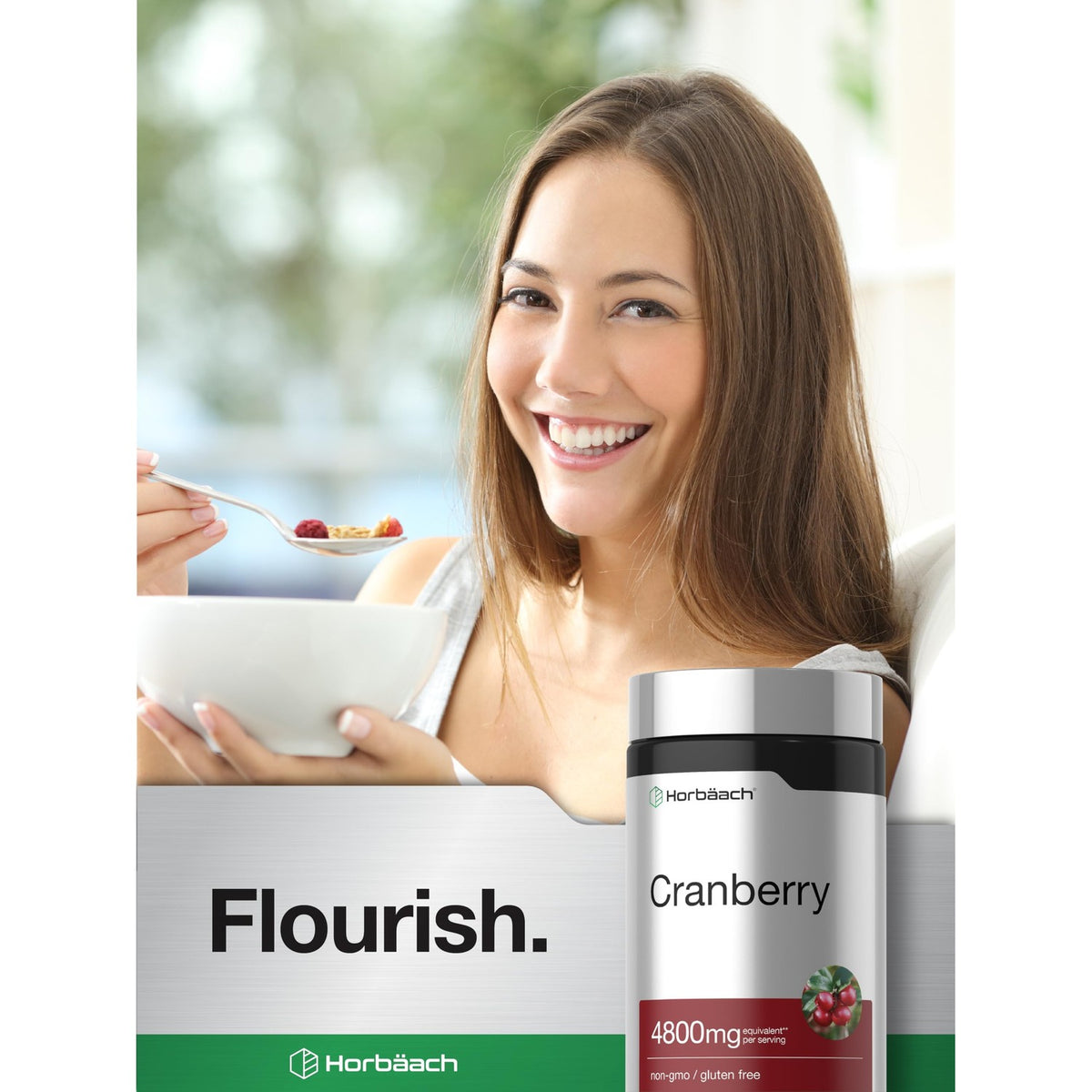 Horbäach Cranberry Pills | 300 Softgels | Non-GMO, Gluten Free Supplement