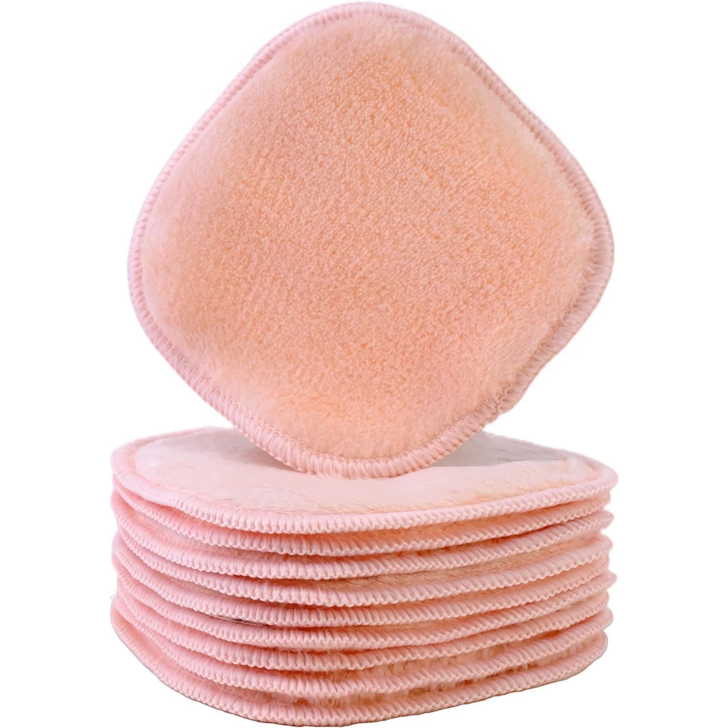Buy now Polyte Premium Hypoallergenic Microfiber Fleece Makeup Remover and Facial Cleansing Cloth, 5 x 5 in, 10 Pack (Gray) 10 Count (Pack of 1) Light Coral at indiglob india