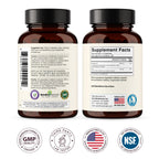 Complete Magnesium Complex 500mg for Women & Men 6-in-1 with Zinc 120 Ct | 3rd Party Tested Active Supplement with Mag Glycinate For Good Sleep, Relaxation & Energy, Made in USA By Sandhu Herbals