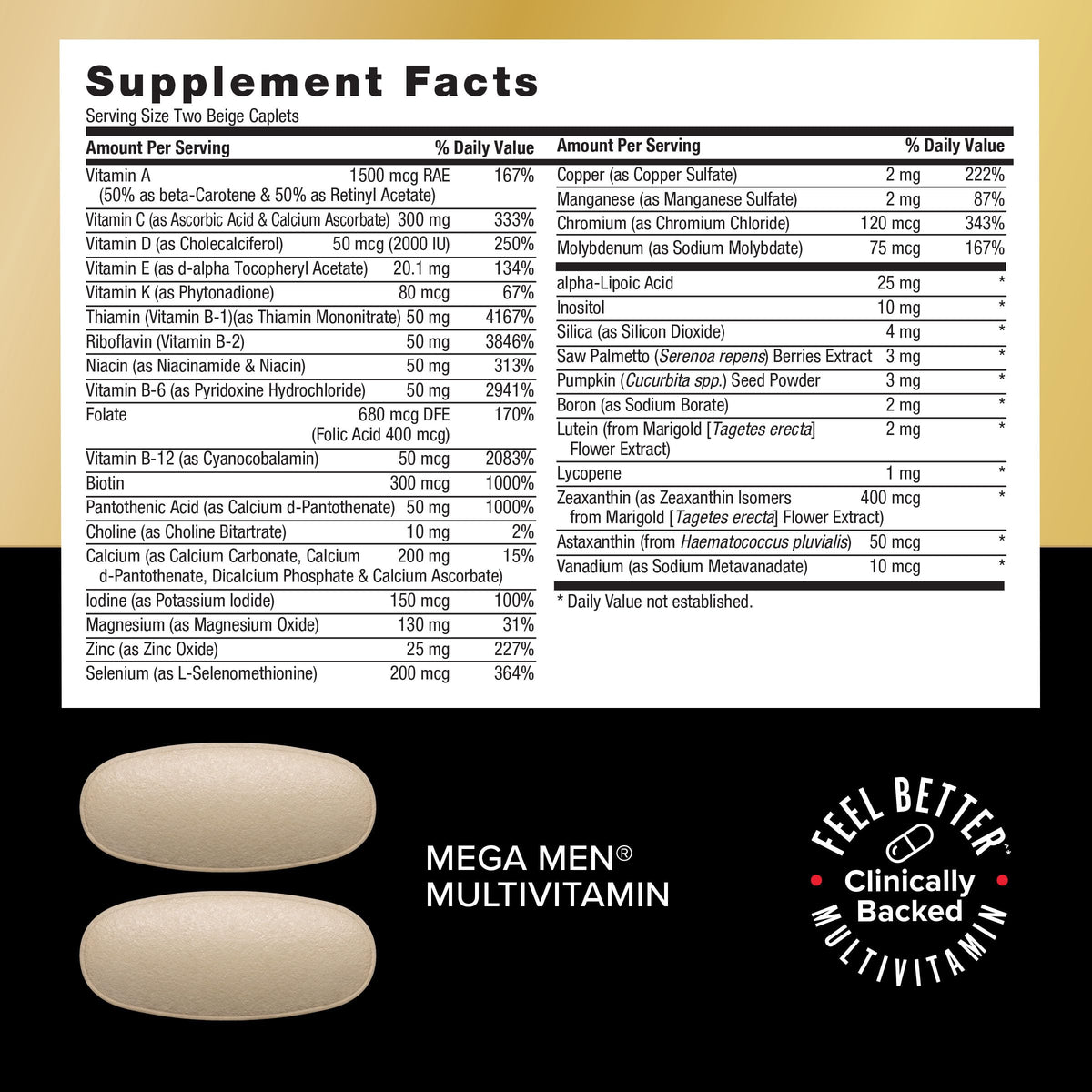 GNC Mega Men Whole Body Vitapak Program for Men, 30 Servings