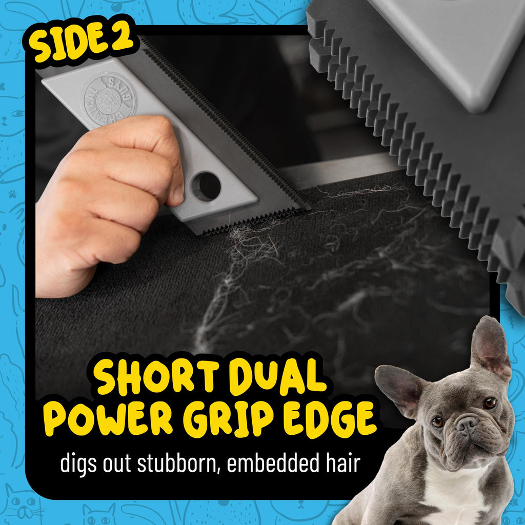 Chemical Guys, Grubbie Edge Reusable Pet Hair & Lint Removal Tool for Cars