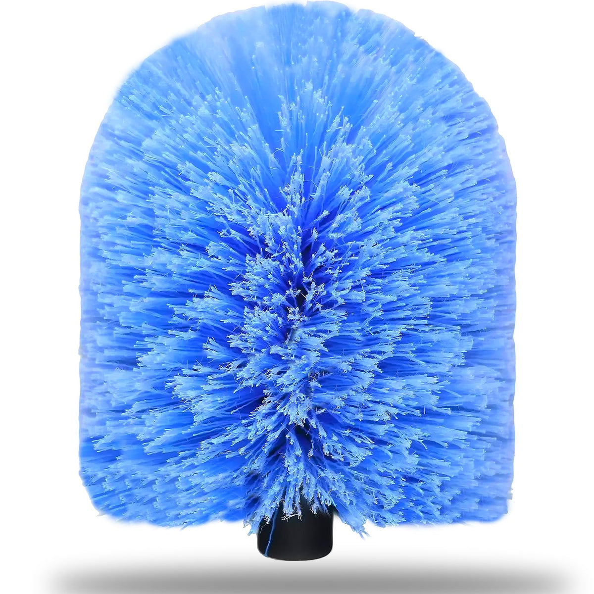 Big Cobweb Duster Head Twist-On Spider Web Fuster for Outdoor & Indoor Web Cleaning // Fits Standard 3/4 inch Threaded Poles // Cobweb Duster Brush Head Only (Blue)