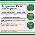Benfotiamine 300mg Servings (Third Party Tested, 120 Capsules, 150mg Per Cap) Non-GMO, to Boost Thiamine B1 Levels (More Absorbable Than Thiamine, Fat Soluble) by Double Wood (Pack of 2)