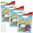 Pokemon Goodie Bags - 24 Pack - for Party Favors, Birthday Decorations