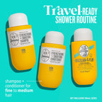 Buy now SOL DE JANEIRO Ultimate Shower Bundle | Travel Size Mini Brazilian Play Moisturizing Shower Cream Gel Body Wash + Brazilian Joia Damage Repairing Shampoo and Conditioner Set | Amazon Exclusive at indiglob india