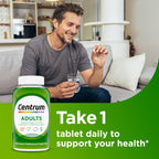 Centrum Multivitamin for Adults 18 and Over, 200 Tablets | Contains B Vitamins, Vitamin C, Vitamin E and Antioxidants, Supports Healthy Immune Response, GLP-1 Support