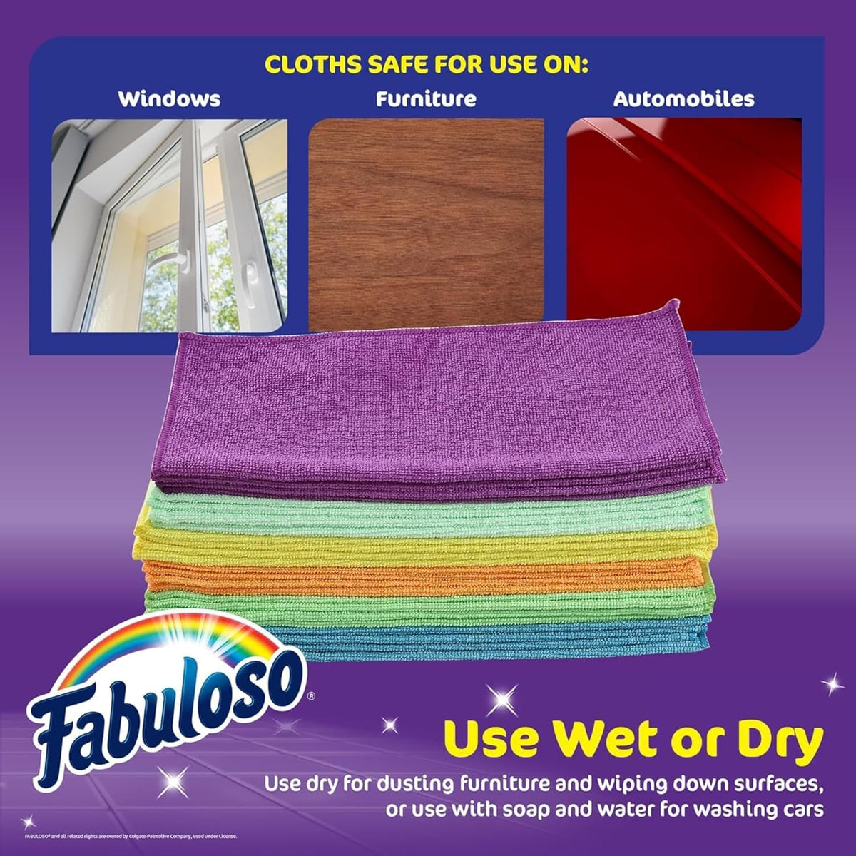 Fabuloso Lemon All Purpose Cleaner, Floor Cleaner Makes 64 Gallons