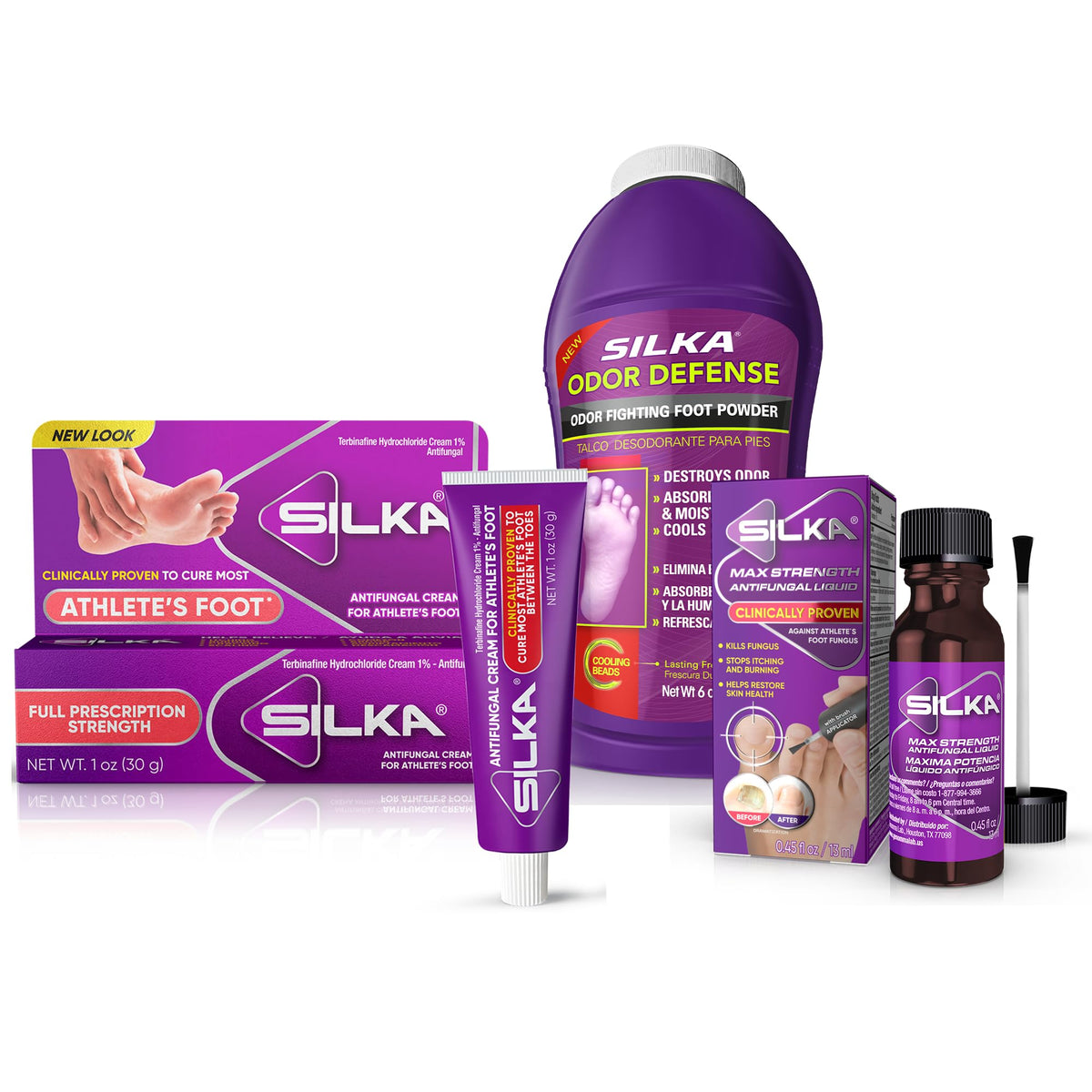 Silka Emergency Foot Care Kit, 3 Count