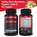 Colon Cleanser Detox for Weight Flush - 15 Day Colon Cleanse Pills Poop for Women Men - Fast Natural Laxative, Bowel Movement Supplements Intestinal Health Body Flush Stomach Bloating Gut Loss Support