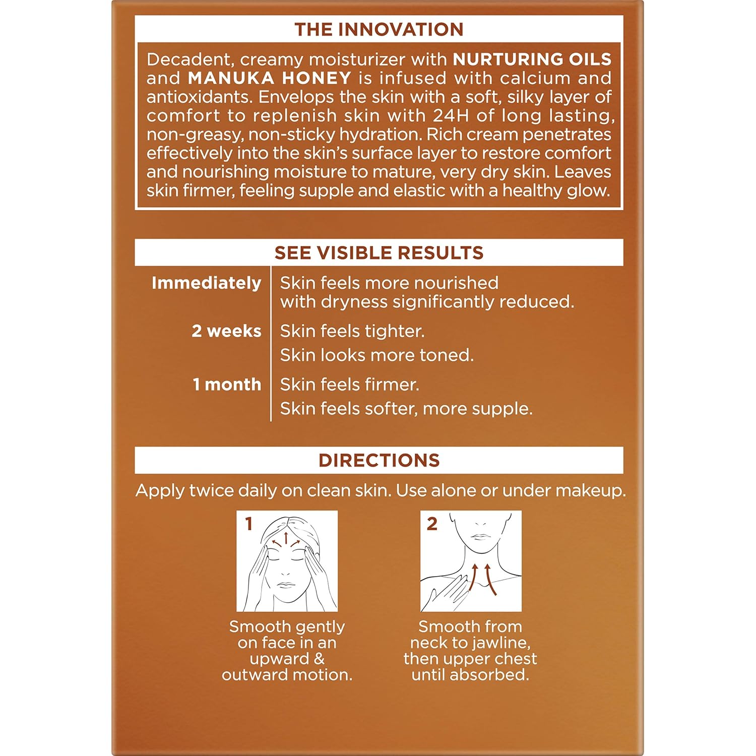 Buy now L'Oreal Paris Skincare Age Perfect Hydra-Nutrition Anti-Aging Day Cream with Manuka Honey Extract, 1.7 Ounce at indiglob india