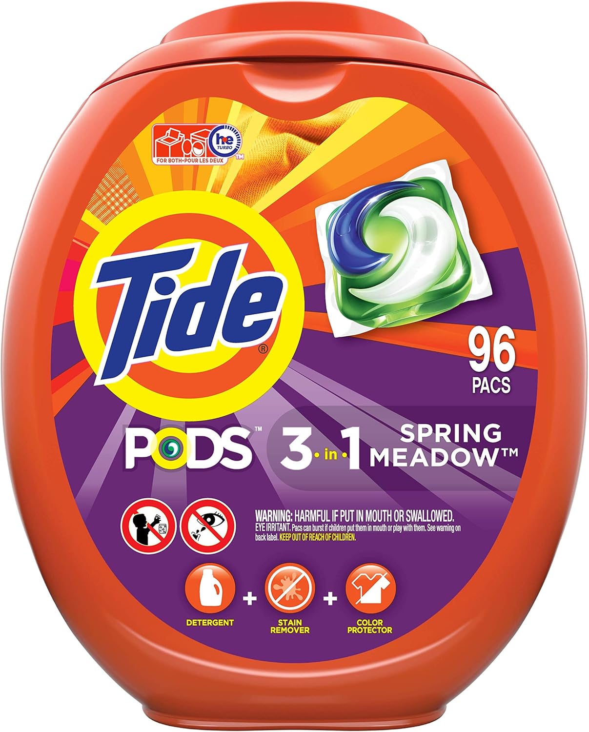 Buy now Tide Spring Meadow Pods, 152 Count at indiglob india