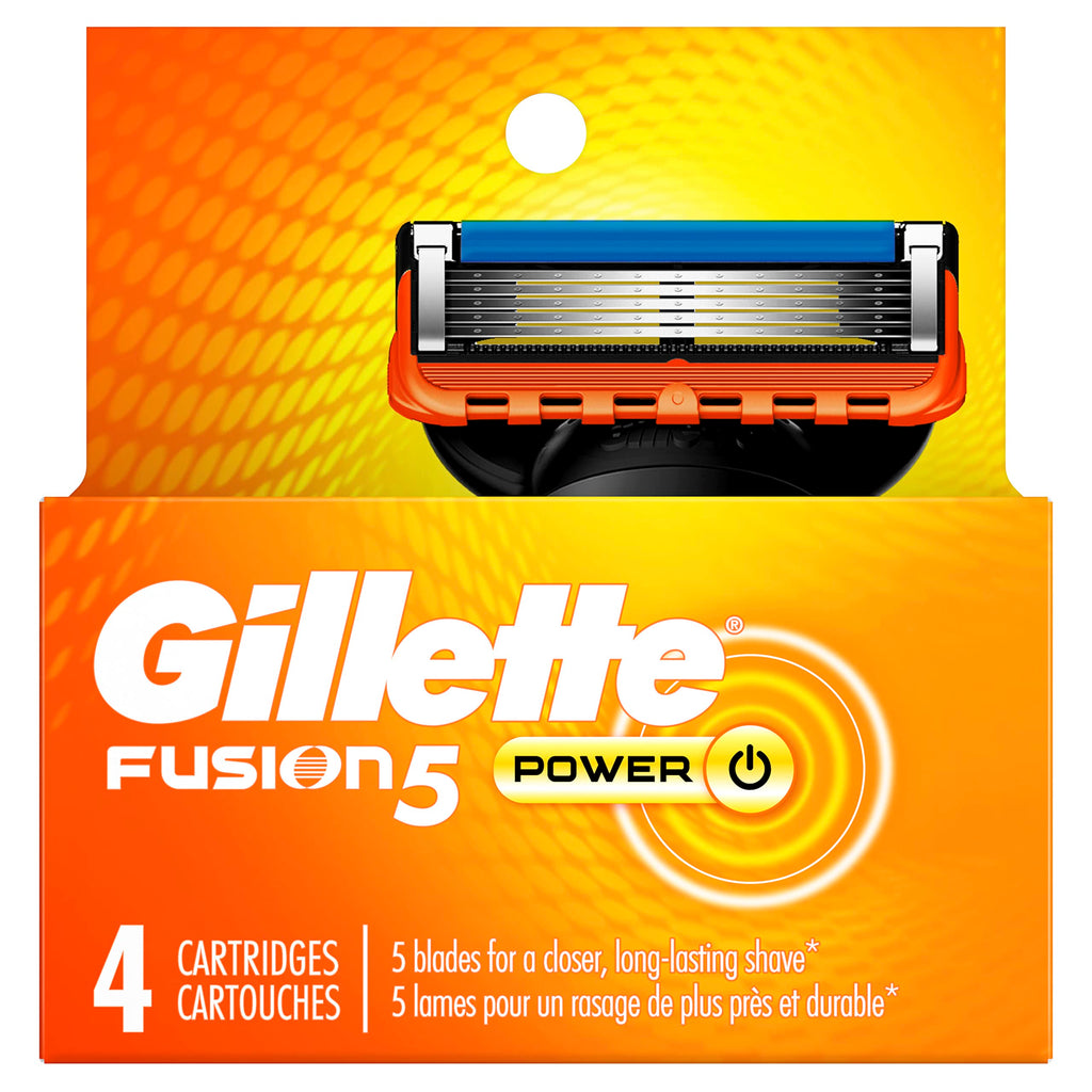 Buy now Gillette Fusion5 Men's Razor Blade Refills, 4 Count at indiglob india