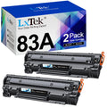 LxTek 83a Toner Cartridge Black Replacement for HP 83A CF283A 83X CF283X