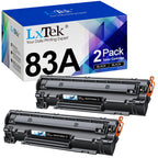LxTek 83a Toner Cartridge Black Replacement for HP 83A CF283A 83X CF283X