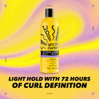 got2b Curled Defining Jelly, Curl Gel for Wavy to Coily Hair | Defines curls and waves, 72-hour frizz control, Moisture-locking with vitamin E and argan oil, Vegan, No crunch formula
