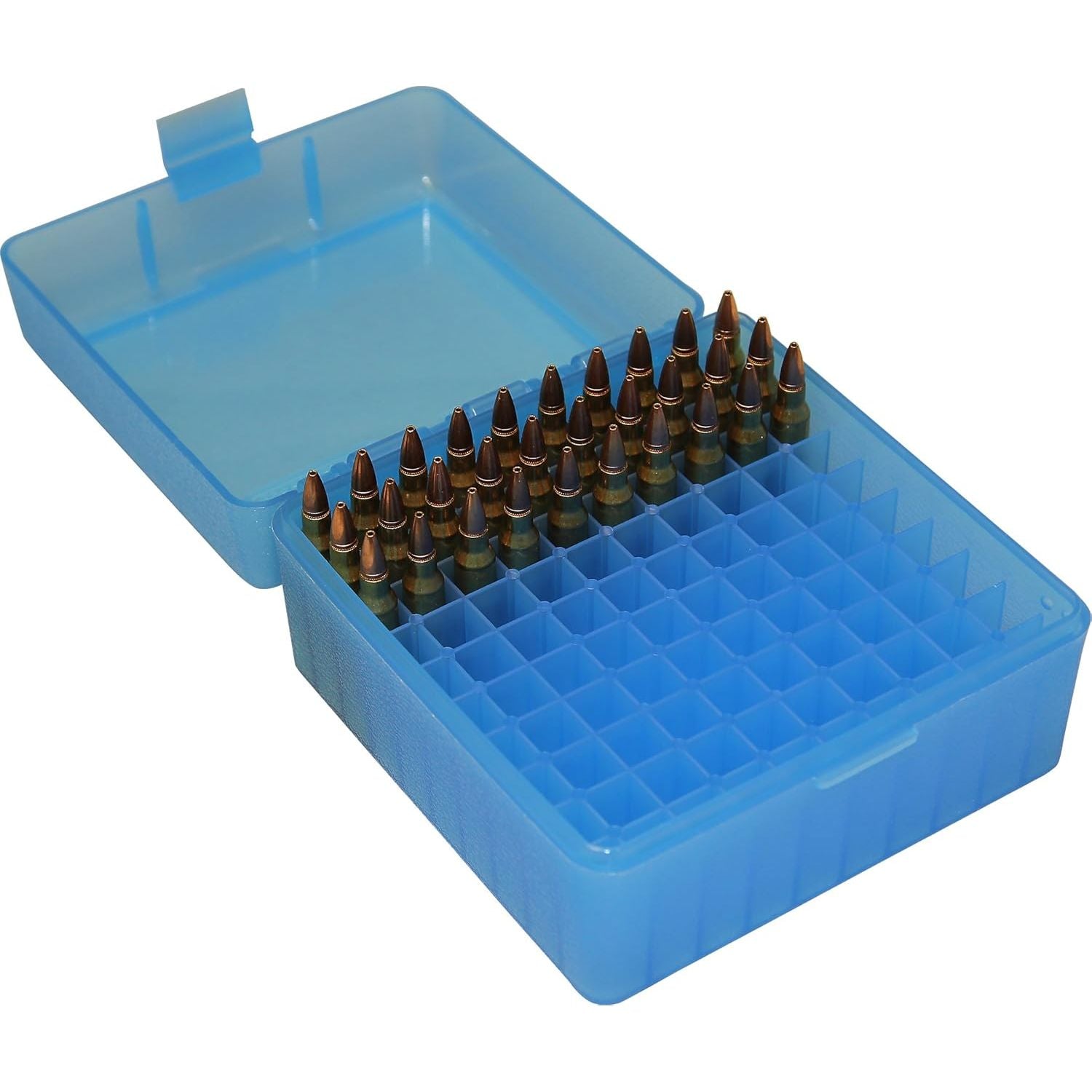 Buy now MTM 100 Round Rifle Ammo Box 17, 204, 223, 5.56x45, 6x47 at indiglob india
