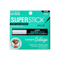 Kiss SuperStick Lash Glue for Strip Eyelashes, Black, 0.17 Oz (4.8 g), Dermatologist-Tested, Extended Wear Lash Adhesive, Easy-to-Apply Quick-Dry Brush Applicator, Waterproof on Normal Skin