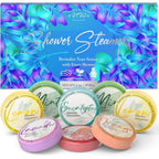 HFHO Shower Steamers Aromatherapy 8 Pack Natural Essential Oils Home Spa | Perfect For Stress Relief, Relaxation And Home Spa Self Care, Birthday Gifts For Women And Men