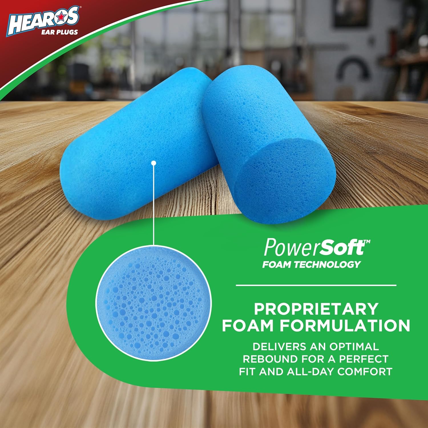 Buy now HEAROS Xtreme Protection Series Ear Plugs, Blue, 56 Pair at indiglob india