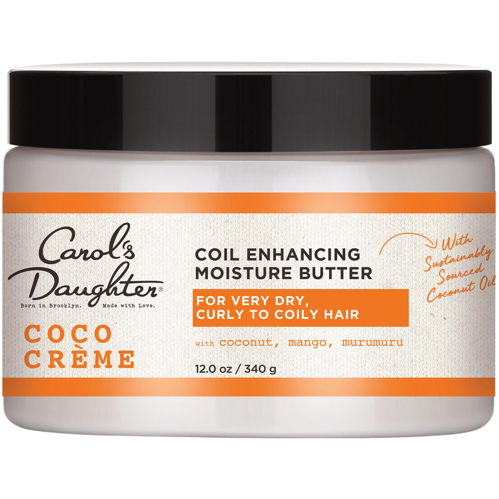 Buy now Carol's Daughter Coco Creme Coil Enhancing Moisture Butter, with Coconut Oil and Mango Butter, for Very Dry Curly Hair, Paraben and Silicone Free, 12 oz at indiglob india