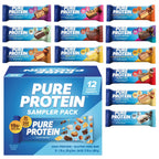 Buy now Pure Protein Chocolate Peanut Caramel Protein Bars â€“ 20g Protein, 3g Sugar, 190 Calories (12 count) Low Sugar* High Protein Snack - Gluten Free - Perfect for a Healthy Snack at indiglob india