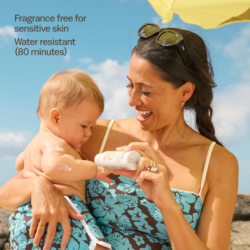 Sun Bum Baby Bum Mineral SPF 50 Roll-On Sunscreen - Vegan and Hawaii 104 Act Compliant (Without Octinoxate & Oxybenzone) - Broad Spectrum Moisturizing UVA/UVB - Travel Size - 3 oz