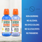 TheraBreath AM + PM Mouthwash Bundle, 16 fl oz, 2-Pack