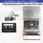 Buy now Hamilton Buhl Classroom Cassette Player, 2 Station, 1 Watt (D132) (HA802) at indiglob india