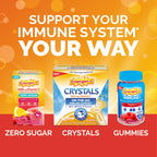 Emergen-C Vitamin C 1000mg Immune Support Chewables, Orange, 40 Tablets | Chewable Tablets, B Vitamins, Zinc and Manganese, No Water Needed, More Vitamin C than 10 Oranges
