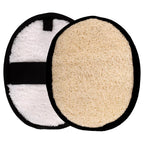 SERRENTO Loofah Body Scrubber, Shower Loofah for Men, Luffa Sponge 2PCS | Made from natural Egyptian luffa fibers to gently exfoliate skin and leave your body feeling clean and refreshed