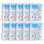 FLOSSAID BridgeAid Threaders 2 Packs of 50 (100 Threaders)