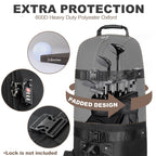 Golf Travel Bag - Heavy Duty 600D Polyester Oxford Wear-Resistant