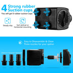 CWKJ 400GPH Submersible Fountain Water Pump for Pond Aquarium Hydroponics