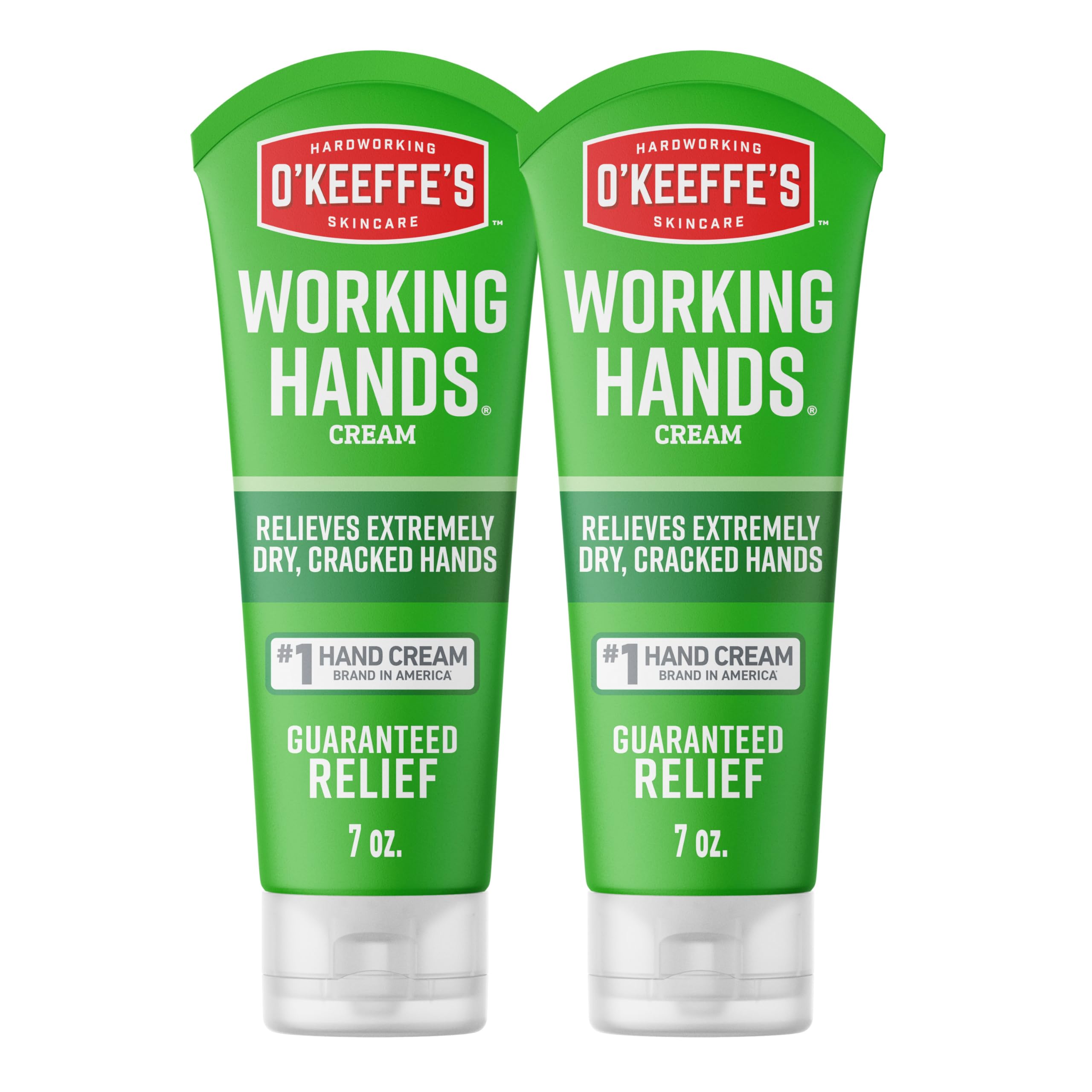 Buy now O'Keeffe's Working Hands Hand Cream for Extreme Dryness - 3 oz Tube (2 Pack) - Repairing Skincare for Cracked, Dry Hands at indiglob india