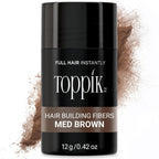 Buy now Toppik Hair Building Fibers, Fill In Fine or Thinning Hair Instantly Thicker, Fuller Looking Hair 9 Shades,4 size options at indiglob india