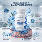 Fuel Health Daily Tribiotic, Triple Biotic Supplement, 60 Capsules