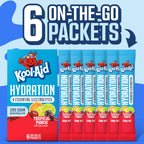 Kool-Aid Jammers Hydration, 6 On-the-Go Pkts, Tropical Punch, 1.32 oz