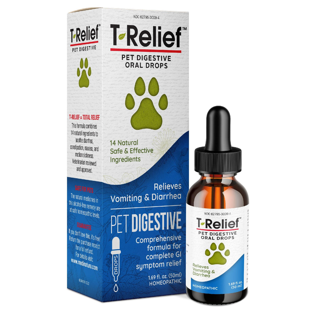 MediNatura T-Relief Pet Digestive Support Oral Drops, 1.69 oz