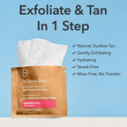 Dr Dennis Gross Alpha Beta Glow Pad Self-Tanner for Face - 20 Pack