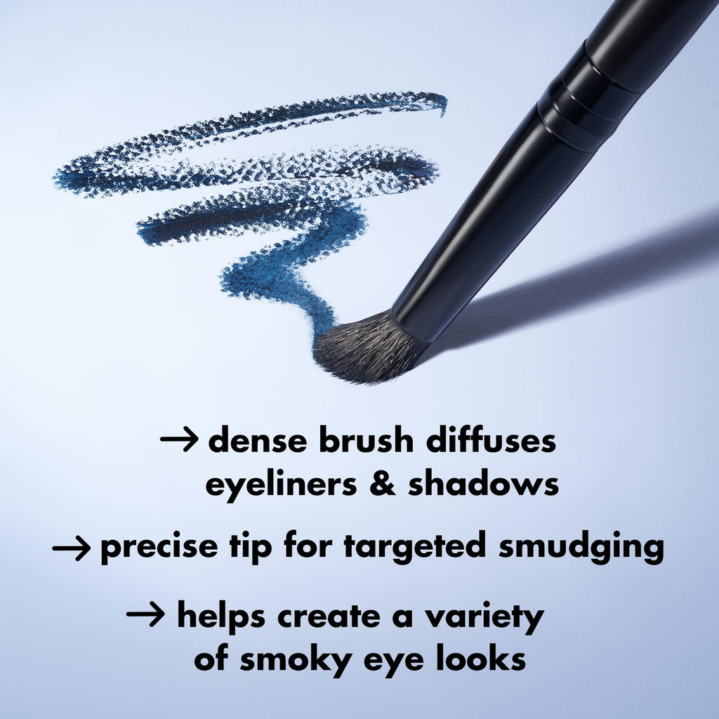 Buy now e.l.f. Smudge 'N Smoke Eyeliner Brush, Multi-Use Eyeshadow & Eyeliner Brush For Creating A Perfect Smoky Eye, Vegan & Cruelty-Free at indiglob india