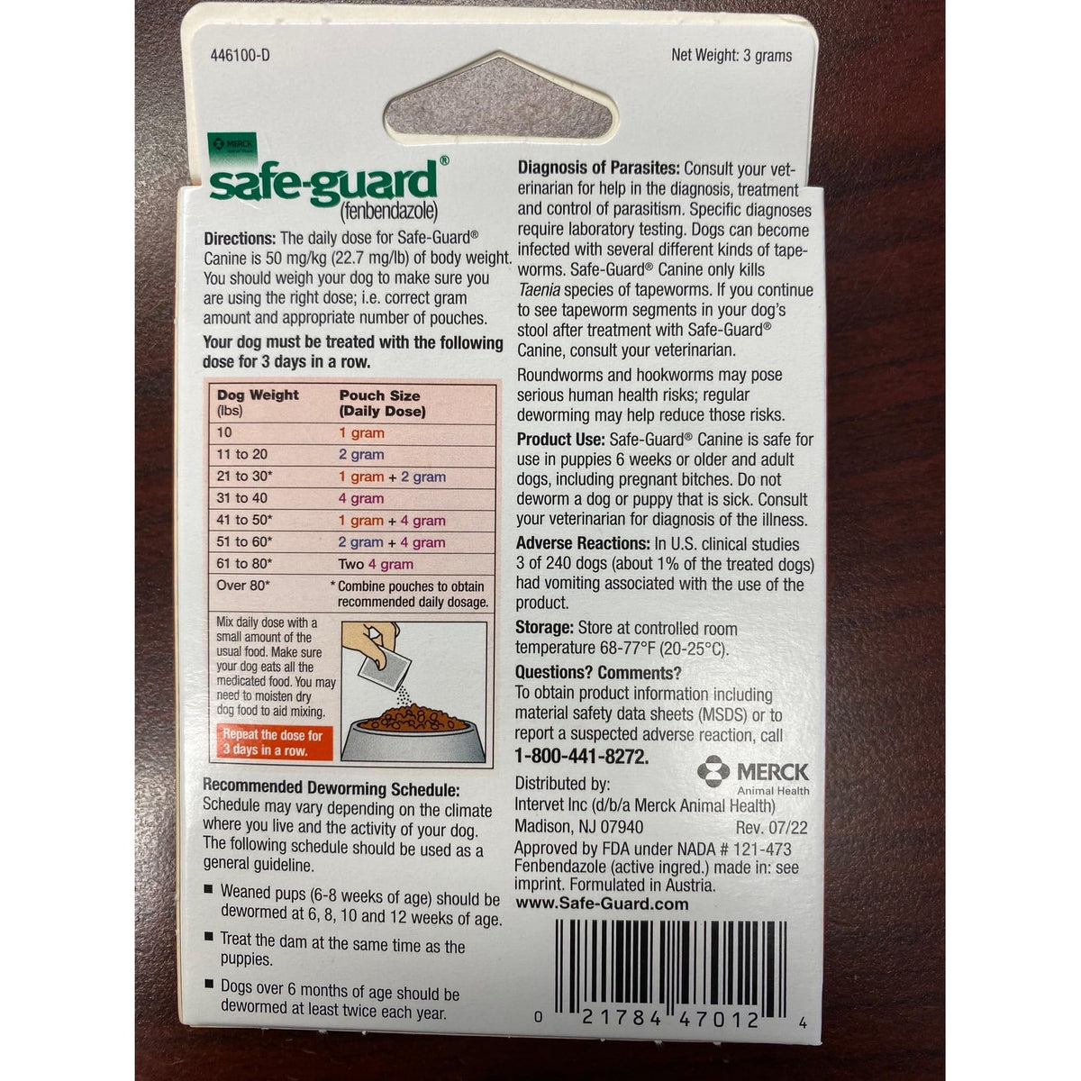 ThePetStop Canine Dewormer 3 Dose x 1 Gram