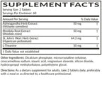 Futurebiotics Chill Pill + Ashwagandha, Stress & Mood Support, 120 Tablets | Advanced Calming Formula: Ashwagandha, Rhodiola, St. John's Wort & L-Theanine, Vegan, Non-GMO, Gluten-Free & Soy-Free