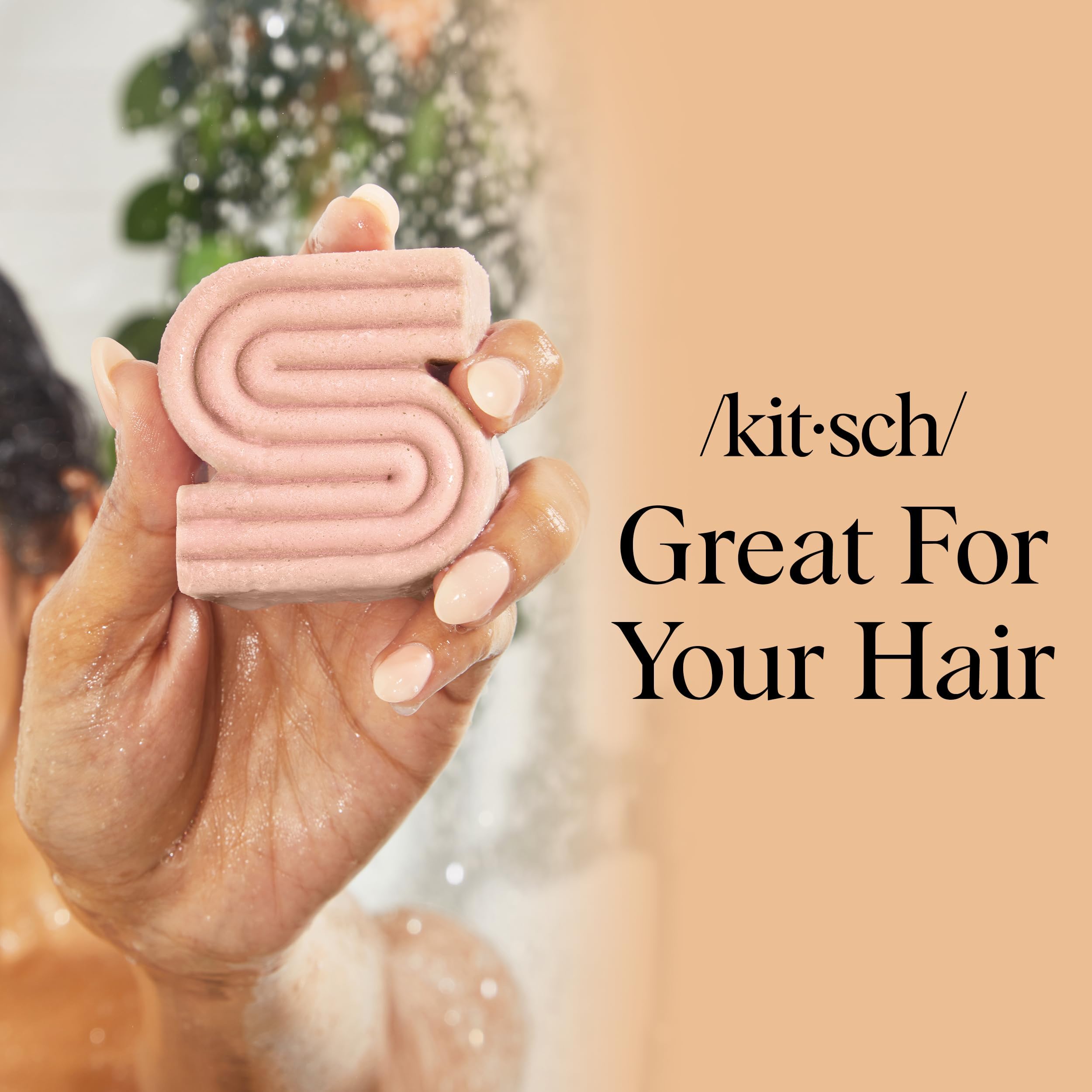 Buy now Kitsch Argan Oil Shampoo Bar â€“ Repairing Hair Shampoo for Men & Women â€“ Strengthening, Nourishing Hair Care, Reduce Breakage & Boost Elasticity â€“ Silicone, Paraben & Sulfate Free, Made in USA - 3.2 oz at indiglob india