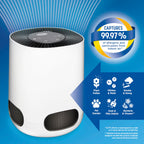 Buy now Clorox Air Purifiers for Bedroom Home, True HEPA Filter, Small Rooms Up to 200 Sq Ft, Removes 99.9% of Mold, Viruses, Wildfire Smoke, Allergens, Pet Allergies, Dust, AUTO Mode, Whisper Quiet at indiglob india