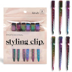 Kitsch Professional Alligator Clips - Rose Gold, 6 Pcs | 3.5" Aluminum Duckbill Hair Clips for Styling – Great Hair Sectioning Clips For Salon, Makeup Application