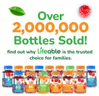 Lifeable Kids Multivitamin with Iron Chewable Tablets, Ages 2+, 150 Count