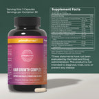 Primal Harvest Hair Growth Complex - Daily Supplement, Gluten & Dairy Free