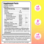 Cutting Drink Mix, Satiety & Craving Support Powder with Berberine, Chromium, FOS, Yerba Mate & 5-HTP, Sugar-Free Vegan Drink Mix, Strawberry Acai Flavor, 30 Individual Sticks