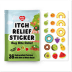 Buzzluv Hydrocolloid Itch Relief Patch, for Mosquitos, Ticks, Midges