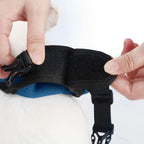 Buy now PETTOM Bunny Rabbit Harness with Stretchy Leash Cute Adjustable Buckle Breathable Mesh Vest for Kitten Small Pets Walking (Blue,S) at indiglob india